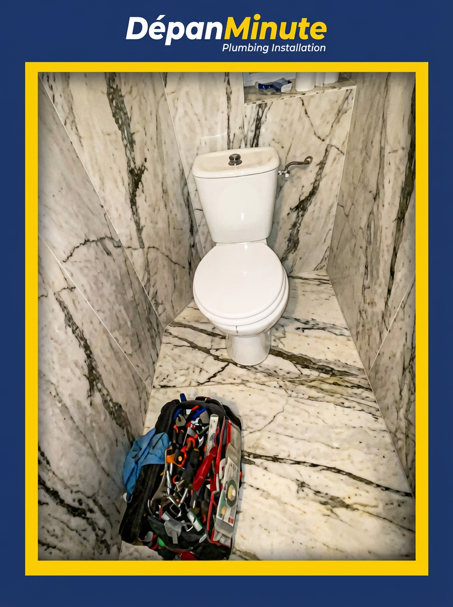 Intervention Remplacement sanitaire