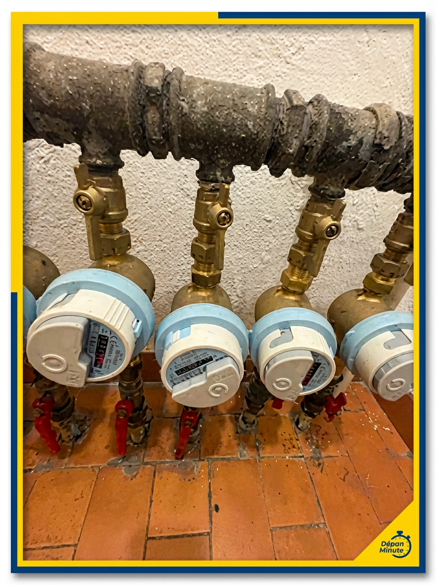 Intervention Fuite d'eau