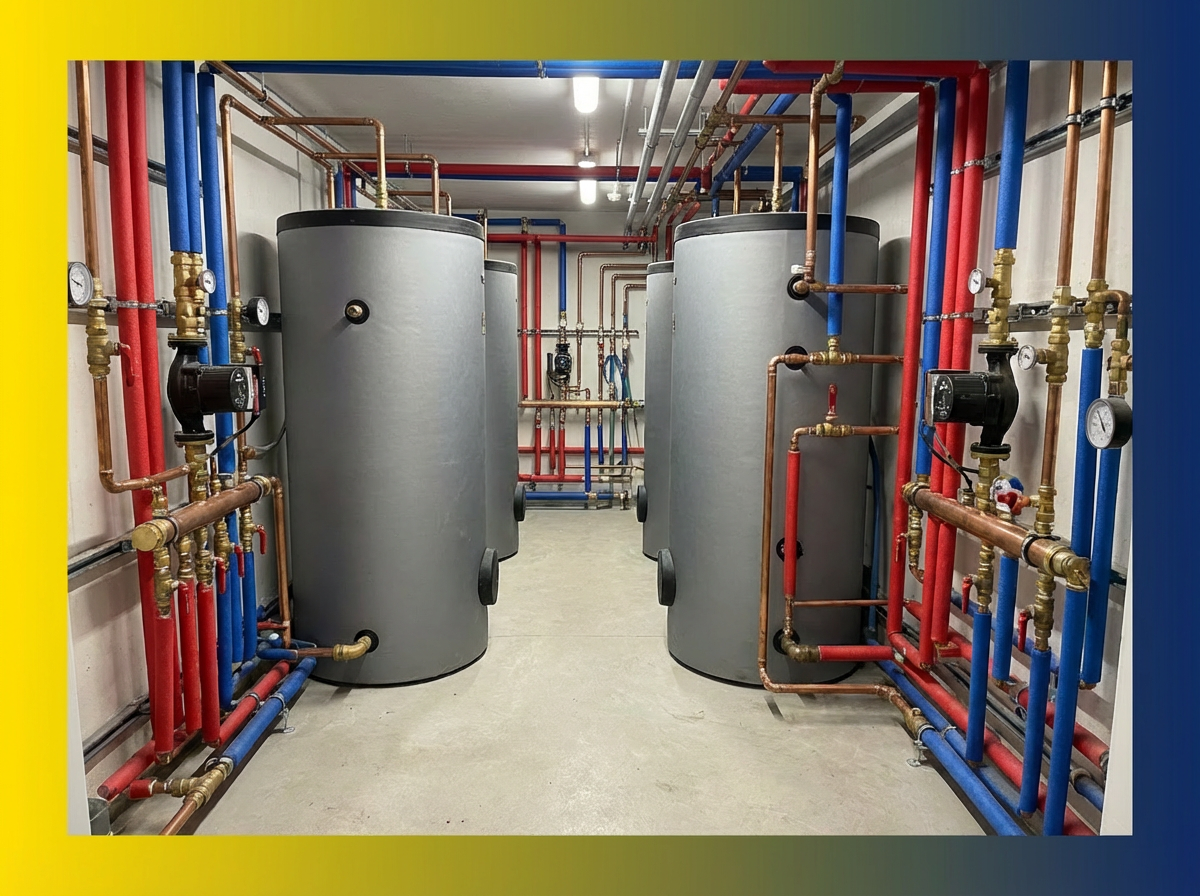 Ballons eau chaude industriels